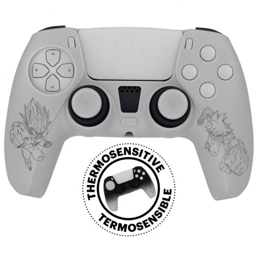 FR-TEC Dragon Ball Super Thermocromatic Pack Funda + Grips para Mando PS5