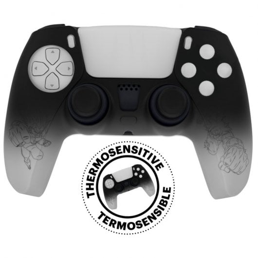 FR-TEC Dragon Ball Super Thermocromatic Pack Funda + Grips para Mando PS5