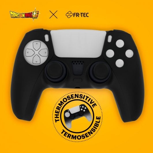 FR-TEC Dragon Ball Super Thermocromatic Pack Funda + Grips para Mando PS5