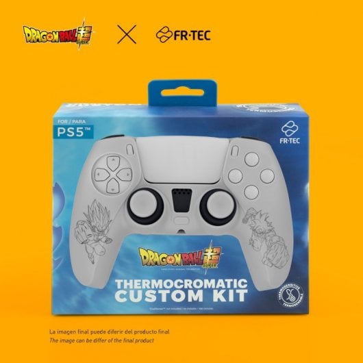 FR-TEC Dragon Ball Super Thermocromatic Pack Funda + Grips para Mando PS5