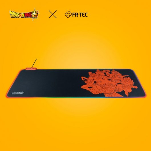 FR-TEC Dragon Ball Super MousePad GOKU Tapete Gaming XXL RGB