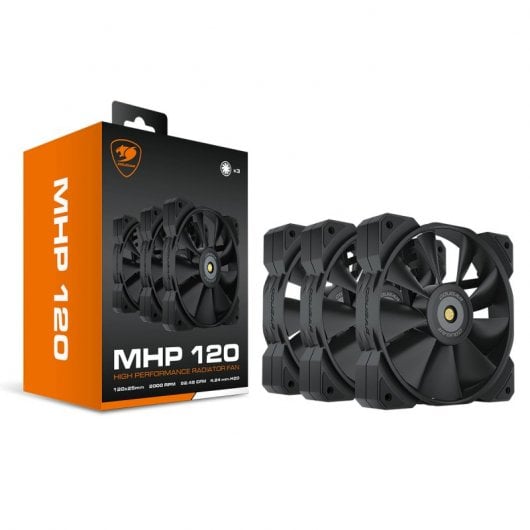 Cougar MHP 120 Pack 3 Ventilateurs Supplémentaires 120mm
