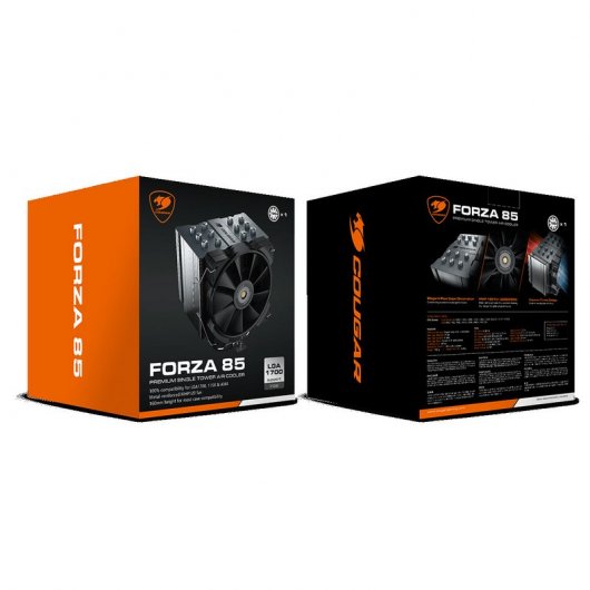 Cougar Forza 85 Ventilador CPU 120mm Negro
