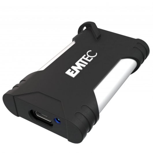 Emtec X210G 2 TB USB Typ-C 3.2 Gen 2 (3.1 Gen 2) Schwarz, Weiß