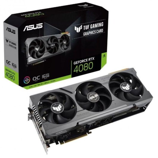 Placa grafica ASUS TUF Gaming GeForce RTX 4080 OC 16GB GDDR6X DLSS3