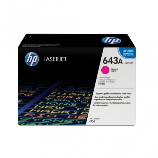 HP Cartuccia Toner originale magenta LaserJet 643A
