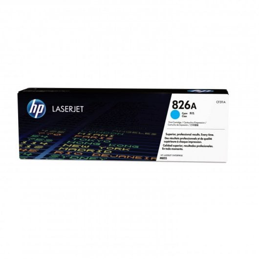 Tóner Original HP 826A Cian