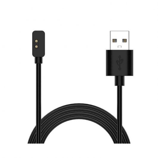 Cavo di ricarica magnetico OcioDual USB 2.0 per Xiaomi Redmi Watch 2/Redmi Watch 2 Lite Smartwatch Nero