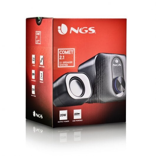 NGS Comet 2.1 Mini Altifalantes de PC com Subwoofer