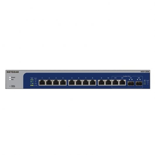 Netgear XS512EM-100EUS Switch 12 ports Gigabit + 2 SFP+