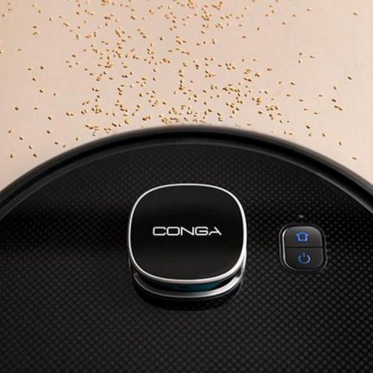 Aspirador Robô com Mopa Cecotec Conga Eternal Max Titanium Navegação Laser 3.000 Pa Controlo por Voz