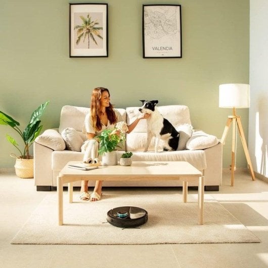 Robot Aspirapolvere e Lavapavimenti Cecotec Conga Eternal Pet Ultimate Navigazione Laser 3.000 Pa Alexa App
