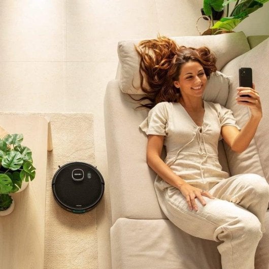 Robot Aspirapolvere e Lavapavimenti Cecotec Conga Eternal Pet Ultimate Navigazione Laser 3.000 Pa Alexa App