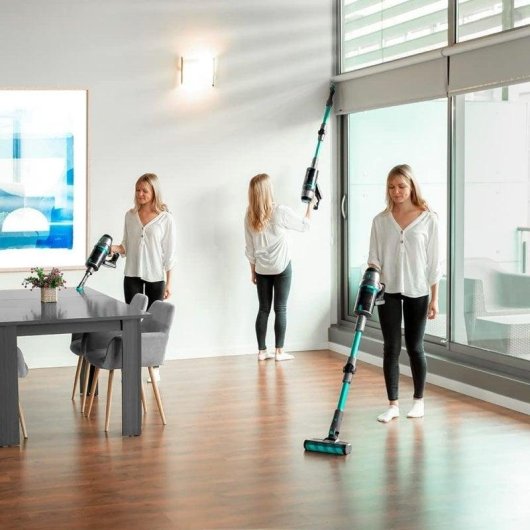 Cecotec Conga Rockstar 1700 Titanium ErgoWet Aspirador Escoba/Mano sin Cable 29.6V 680W