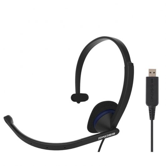 Koss CS195 Casque USB avec Microphone Noir