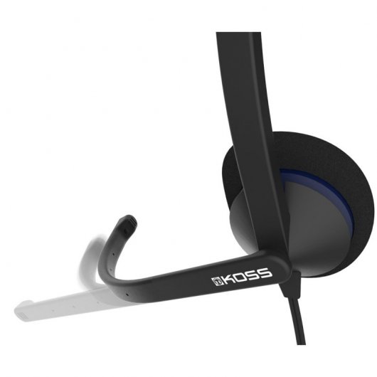 Koss CS195 Casque USB avec Microphone Noir