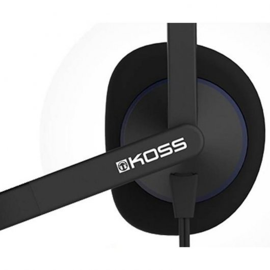 Koss CS195 Casque USB avec Microphone Noir
