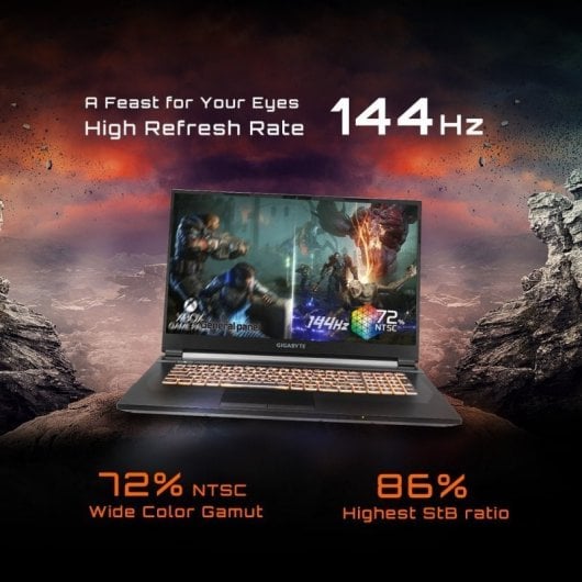 Gigabyte G7 GD-51ES123SO Intel Core i5-11400H/16 GB/512 GB SSD/RTX 3050/17,3"