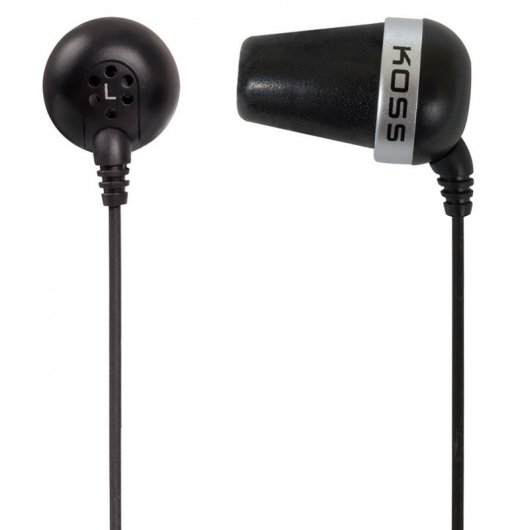 Cuffie cablate Koss Plug Classic nere