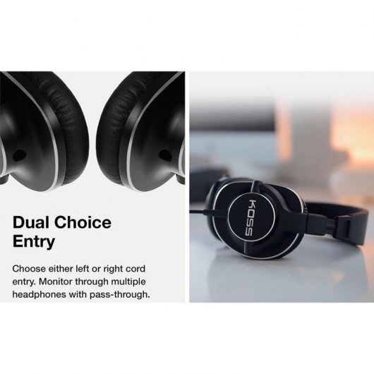 Koss PRO4S Casque professionnel de studio pleine taille noir