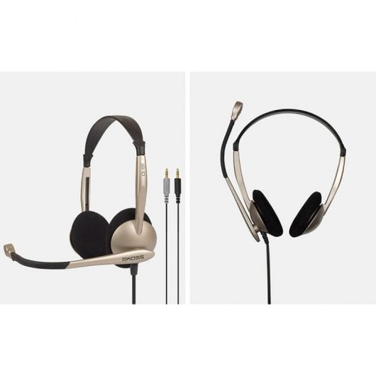 Koss CS100 Auriculares con Micrófono Beige