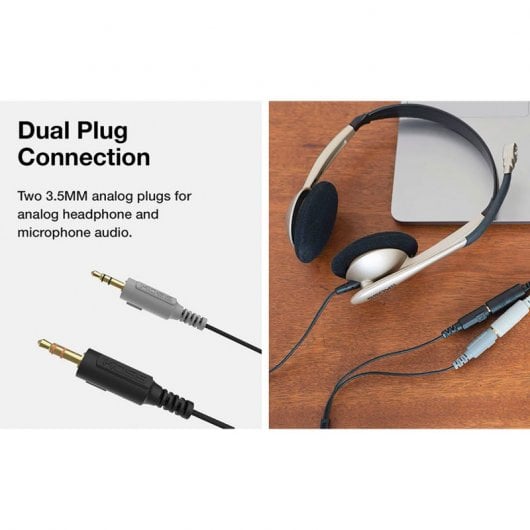 Koss CS100 Auriculares con Micrófono Beige