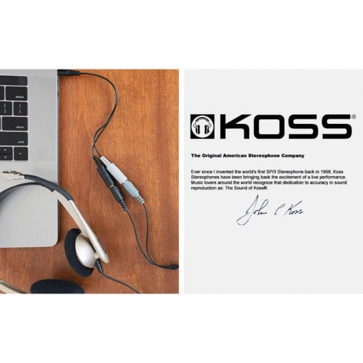 Koss CS100 Auriculares con Micrófono Beige