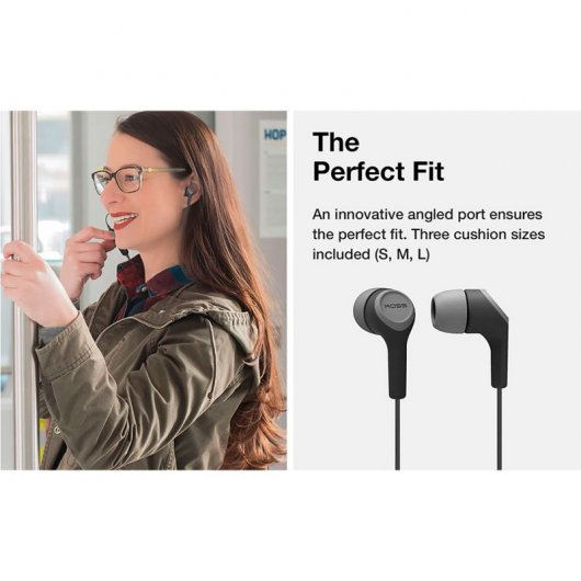 Cuffie Bluetooth Koss BT115i Grigie