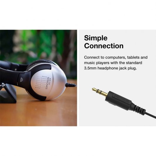 Koss UR29 Auriculares Profesionales Negros