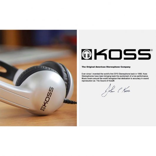 Casque Filaire Koss UR10 Gris