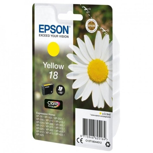 Cartuccia per Stampanti Epson 18 Giallo Originale