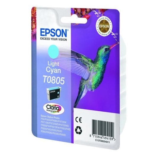 Cartucho de Tinta Epson T0805 Ciano Claro