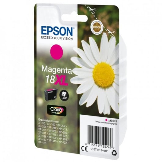 Cartucho de Tinta Original Epson 18 XL Magenta
