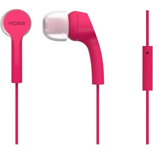 Koss KEB9i Auriculares con Micrófono Rosas