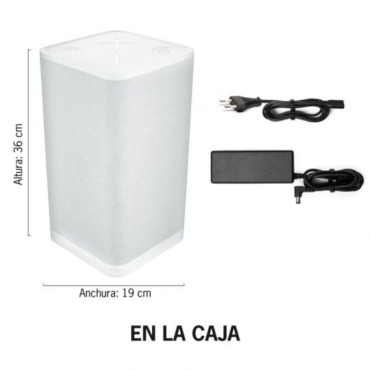 Ultimate Ears Hyperboom Altavoz Portátil Bluetooth Blanco