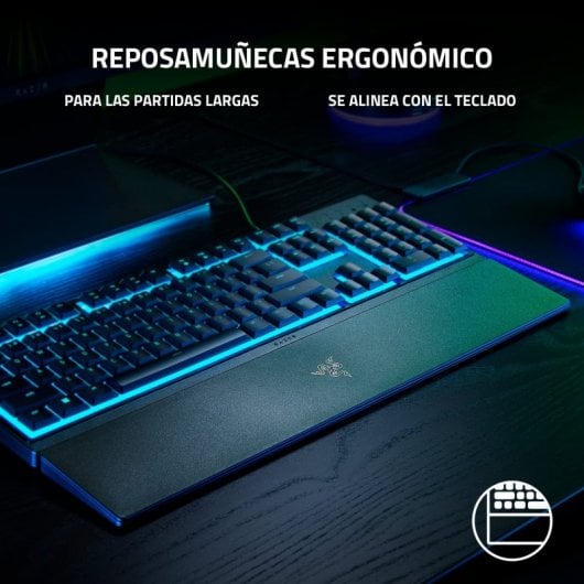 Razer Ornata V3 X Teclado Gaming RGB Negro