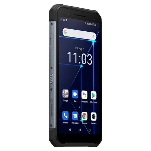 Hammer Construction 4G 6GB 128GB 6.0" Negro Plata
