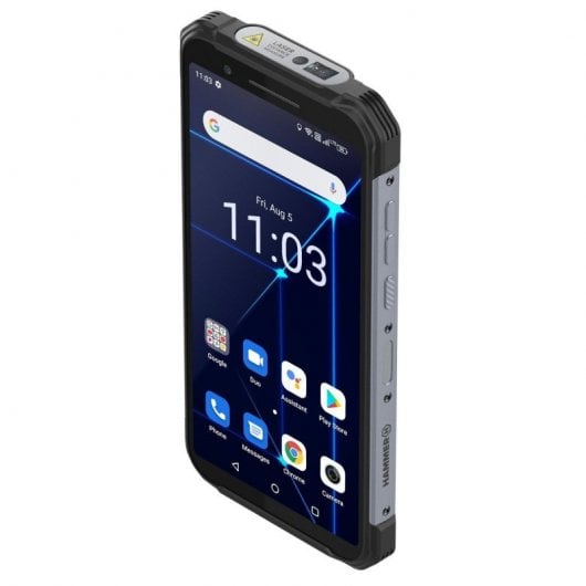 Hammer Construction 6/128GB Rugerizado Negro/Plata Libre