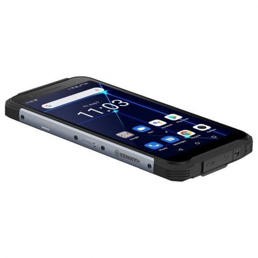 Hammer Construction 6/128GB Rugerizado Negro/Plata Libre