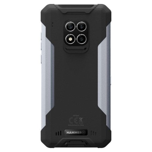 Hammer Construction 4G 6GB 128GB 6.0" Negro Plata