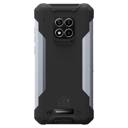 Hammer Construction 6/128GB Rugerizado Negro/Plata Libre