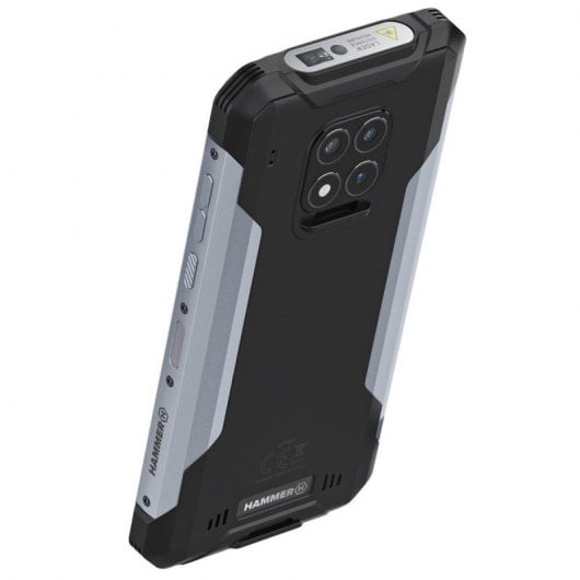 Hammer Construction 6/128GB Rugerizado Negro/Plata Libre