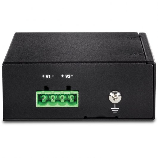 Trendnet TI-PE50 commutateur réseau Non-géré Fast Ethernet (10/100) Connexion Ethernet, supportant l'alimentation via ce port (PoE) Noir