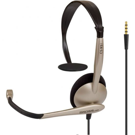 Koss CS95i Casque avec Microphone Beige