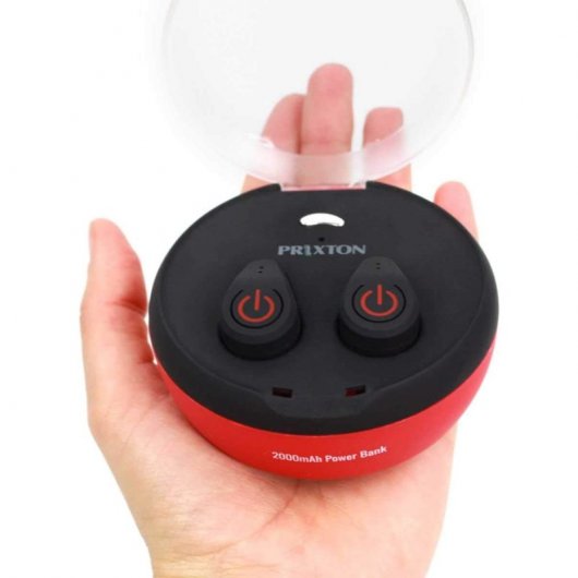 Écouteurs Bluetooth Prixton Oyster TWS200 Noir