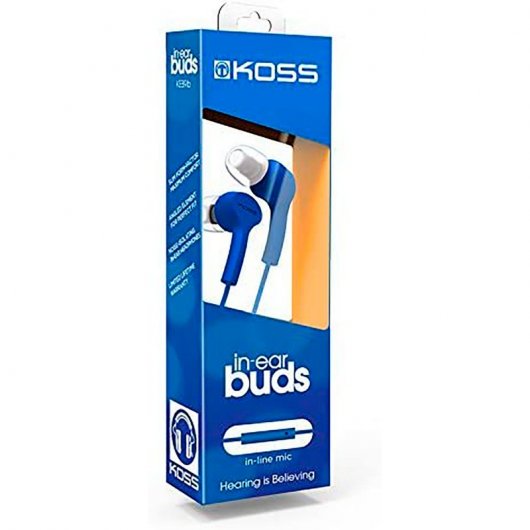 Koss KEB9i Auriculares com Microfone Azuis