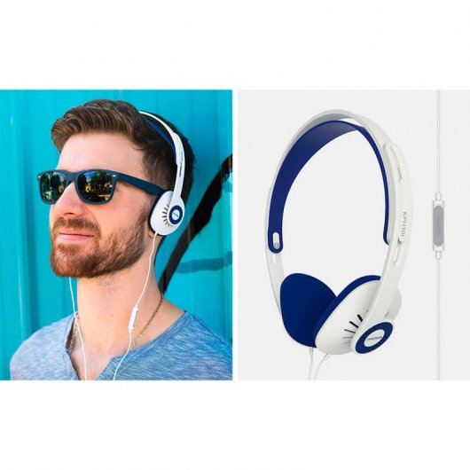 Cuffie Koss KPH30i con microfono bianche