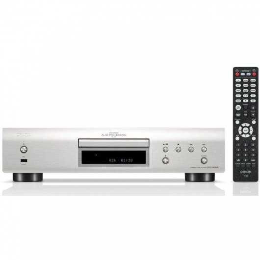 Reproductor CD Denon DCD-900NE USB FLAC DSD AL32 Plata 24-bit/192kHz