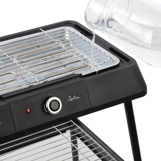 Barbecue Jata JEBQ1001 électrique 2200W inox 2 modes cuisson grille réglable