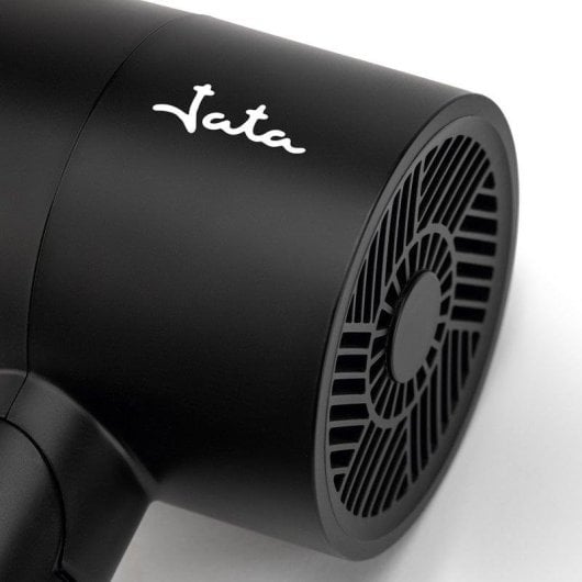 Phon Pieghevole Jata JBSC1430 2200W 3 Velocità Compatto Accessori Nero